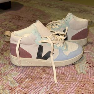 Veja High-Top Sneakers, Size 7, Worn Once